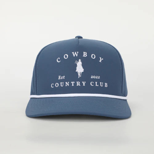 Cowboy Country Club Golfer Roped Hat Cowboy Country Club
