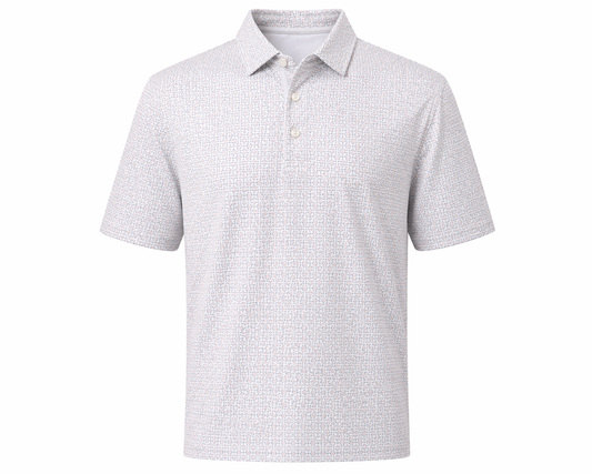 Society 91 Polo White CF Pink Society 91