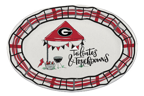 Magnolia Lane Georgia Bulldogs 18x12 BBQ Tray