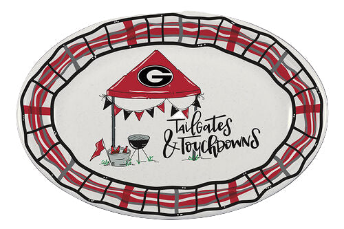 Magnolia Lane Georgia Bulldogs 18x12 BBQ Tray Magnolia Lane