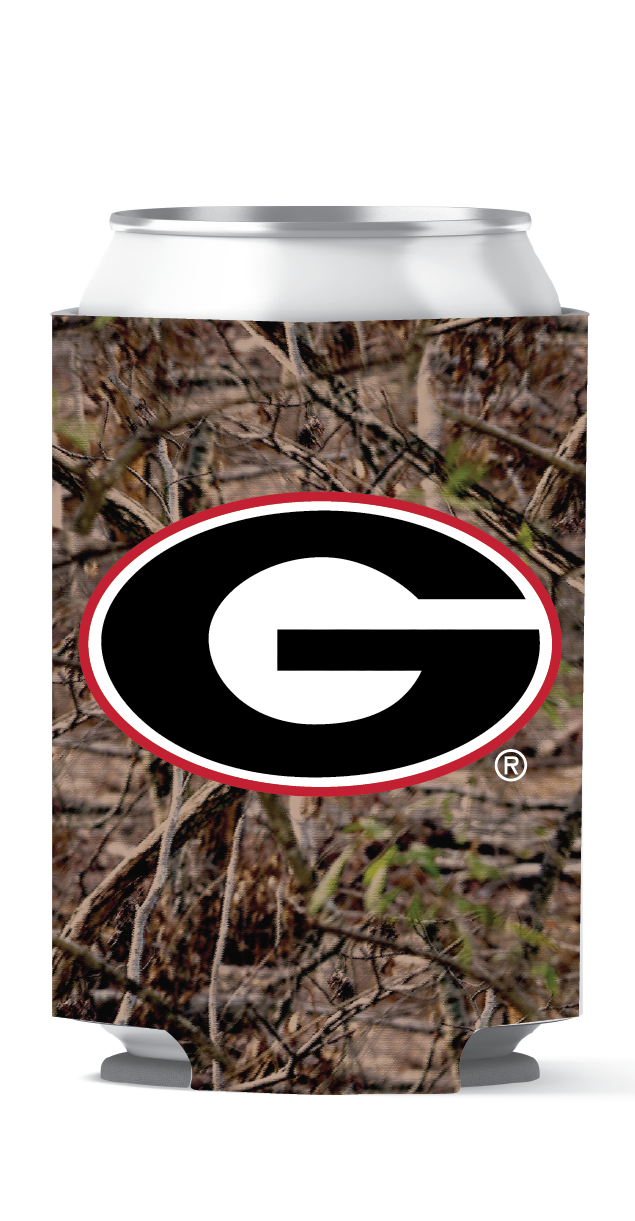 Georgia Bulldogs Can Coozie Camo etcoutfitters