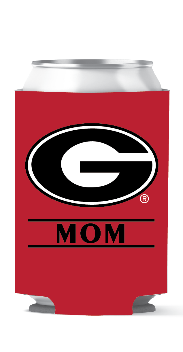 Georgia Bulldogs Can Coozie Mom etcoutfitters