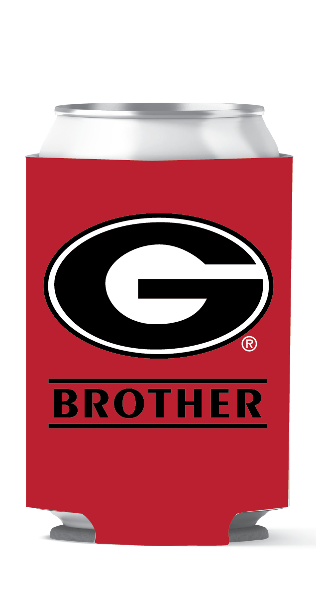 Georgia Bulldogs Can Coozie Brother