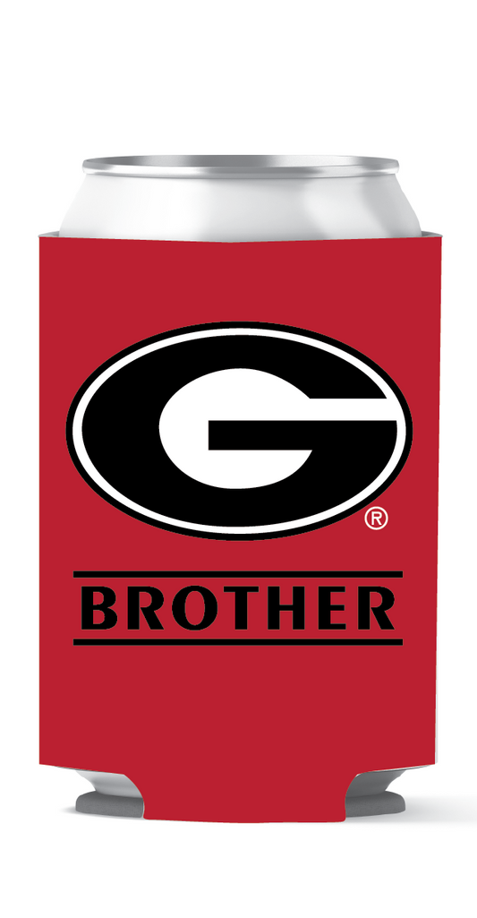 Georgia Bulldogs Can Coozie Brother