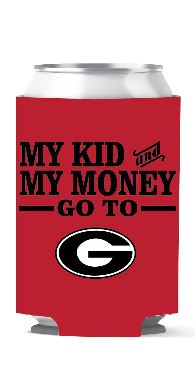 Georgia Bulldogs Can Coozie My Money etcoutfitters