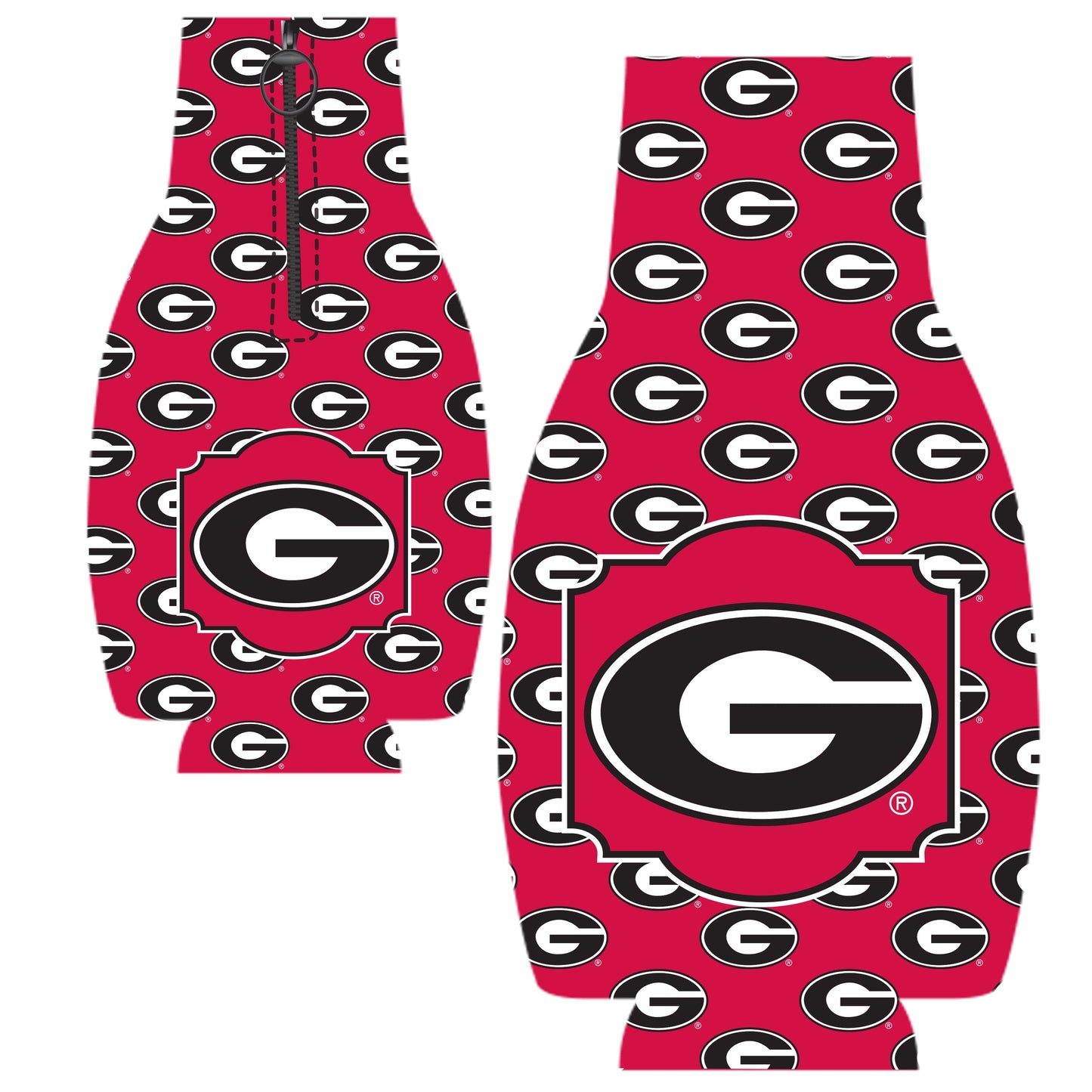 Georgia Bulldogs Bottle Coozie G Print etcoutfitters