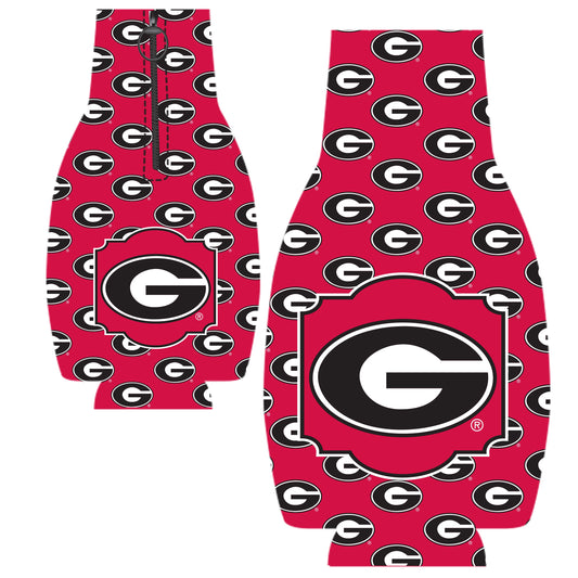Georgia Bulldogs Bottle Coozie G Print etcoutfitters