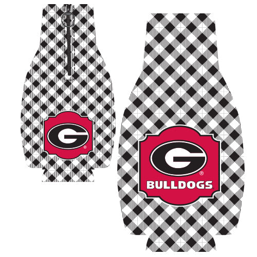 Georgia Bulldogs Bottle Coozie Cross Stitch