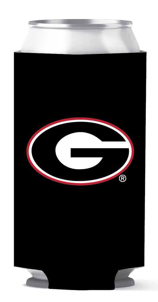 Georgia Bulldogs Tall Can Coozie Black G etcoutfitters