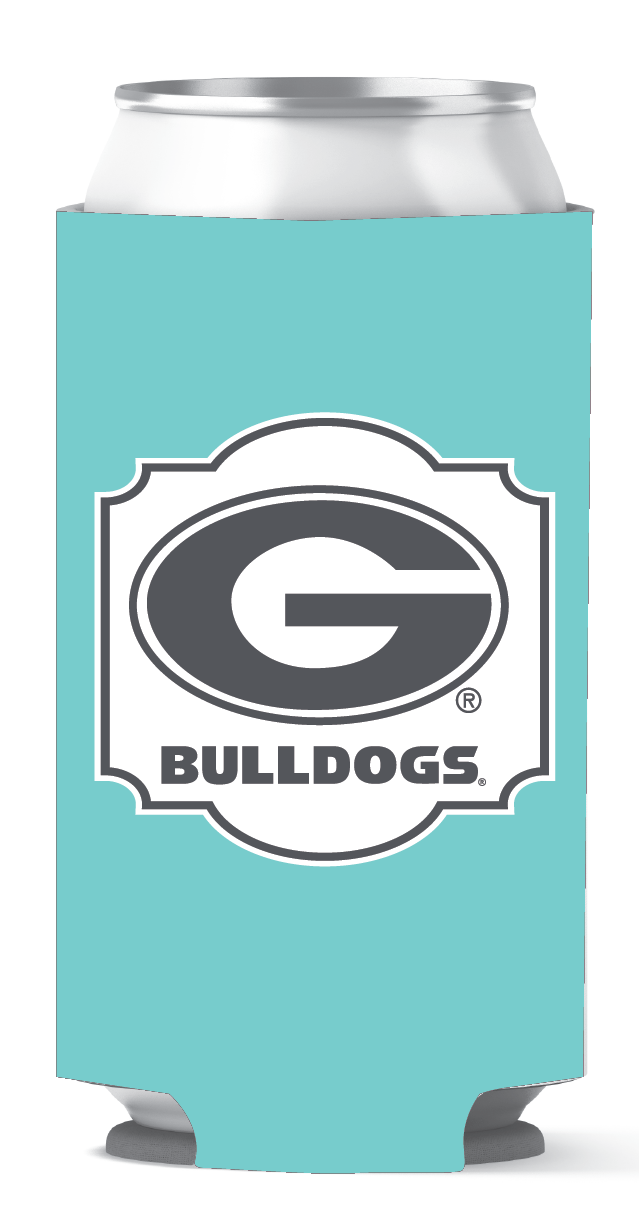 Georgia Bulldogs Tall Can Coozie Mint