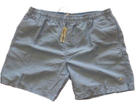 Cotton Brothers Swim Shorts Seersucker Light Blue Cotton Brothers
