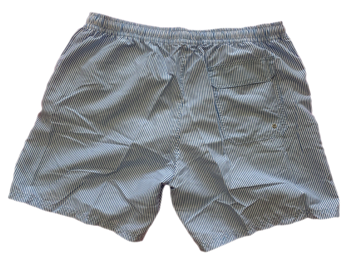 Cotton Brothers Swim Shorts Seersucker Light Blue Cotton Brothers