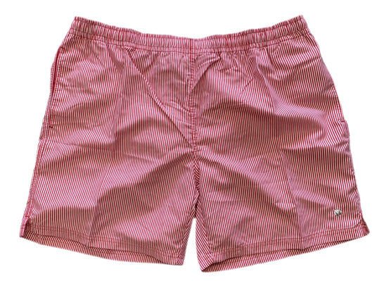 Cotton Brothers Swim Shorts Seersucker Red Cotton Brothers