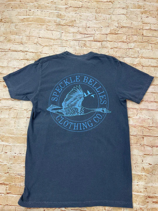 Speckle Bellies Youth 3D Circle Logo Tee Speckle Bellies