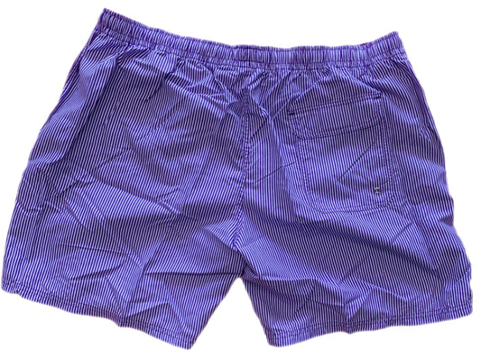 Cotton Brothers Swim Shorts Seersucker Purple