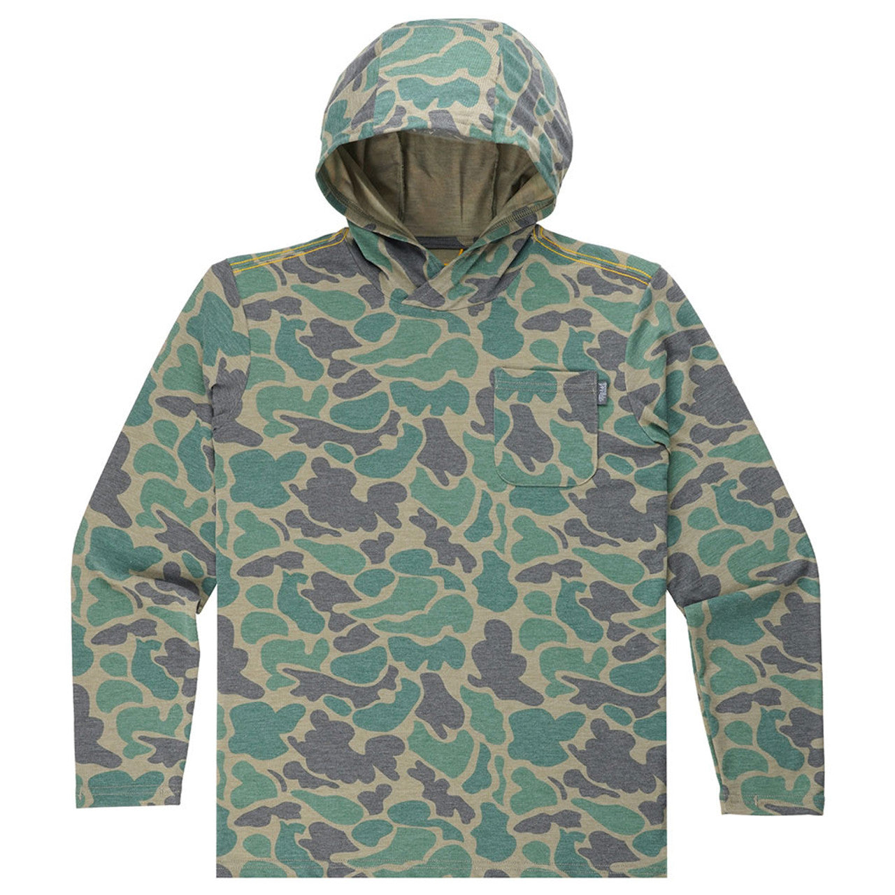 Marsh Wear Youth Buxton Hagood Hood - Green Mallard Camo