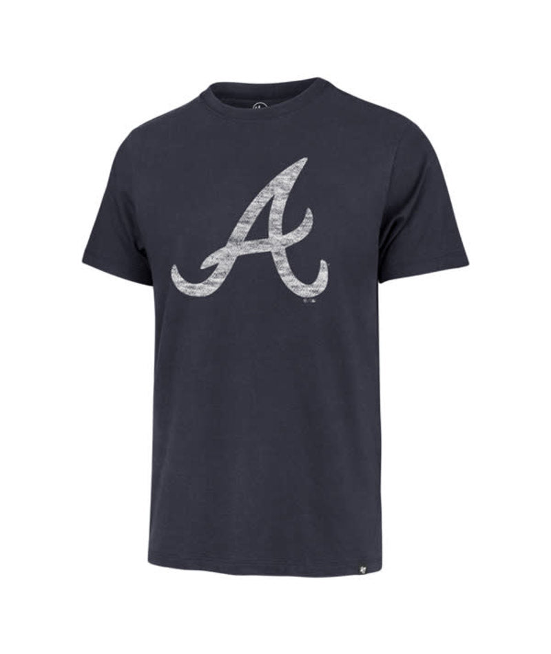 47 Brand ATLANTA BRAVES ATLAS BLUE PREMIER FRANKLIN TEE MEN