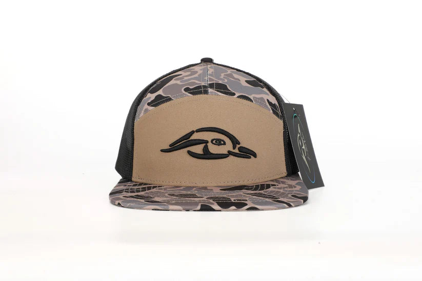 American Flyway AFW 7 Panel Hardwoods II - 3 D Puff and Black Mesh AFW Outdoors
