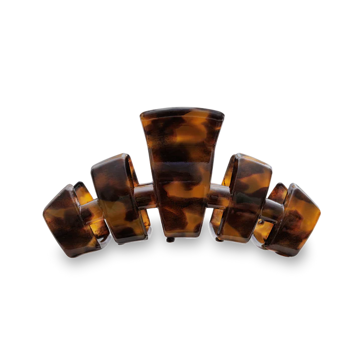 Teleties Classic Hair Clip Medium Tortoise Teleties