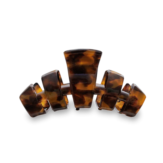 Teleties Classic Hair Clip Medium Tortoise