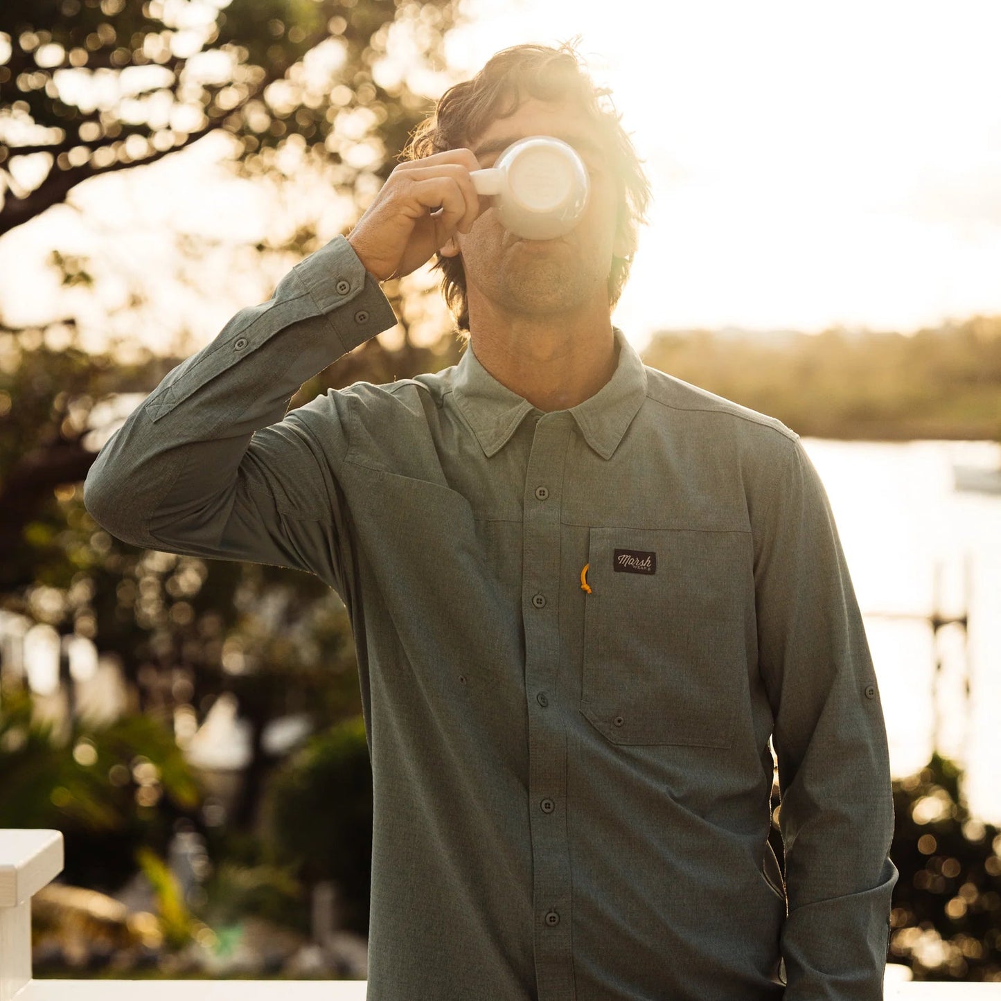 Marsh Wear Lenwood Long Sleeve - Trellis Marsh Wear