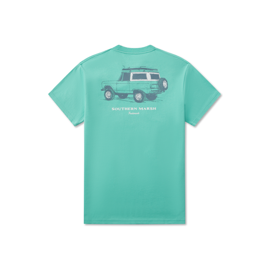 Southern Marsh Surf Rodeo Short Sleeve Shirt Mint Southern Marsh