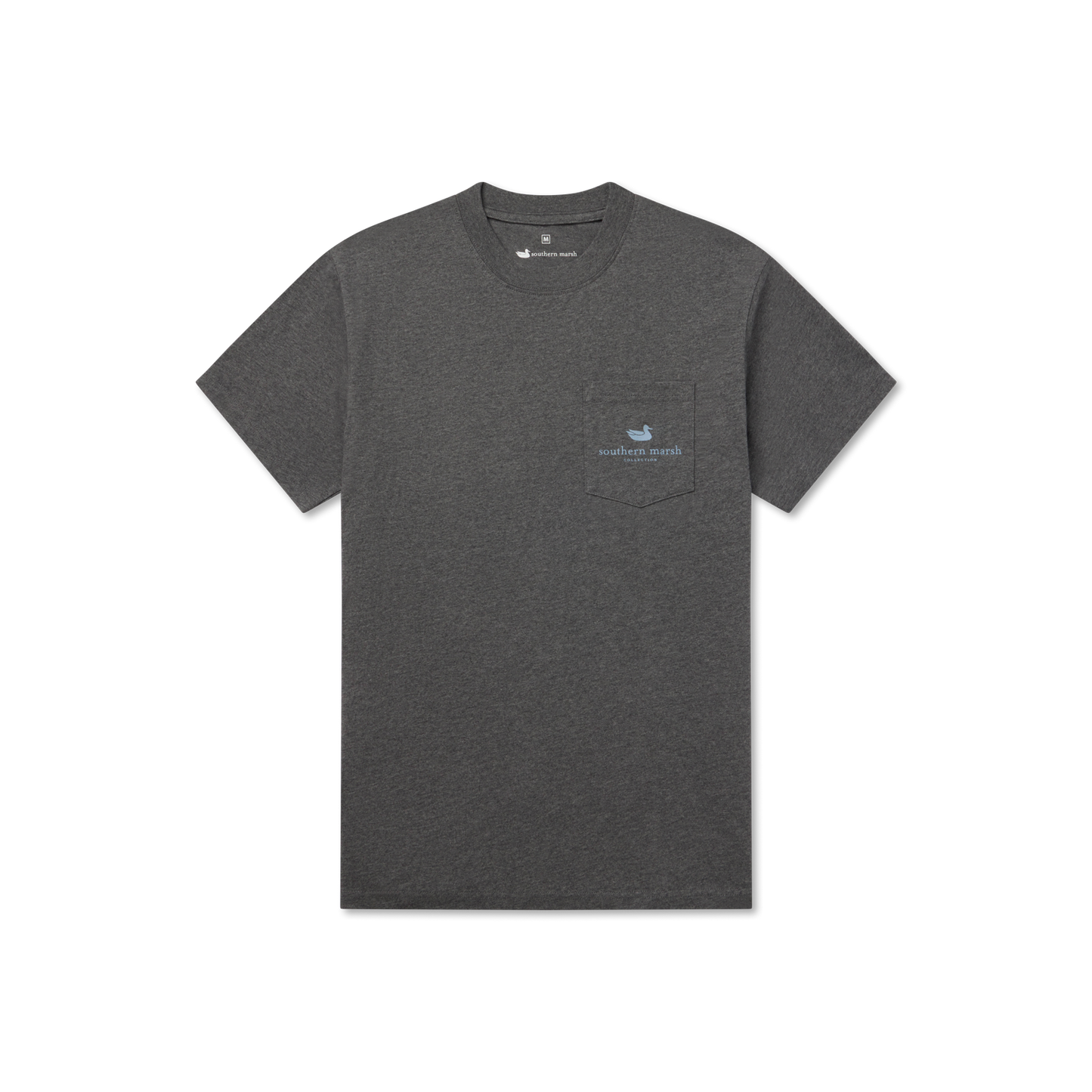 Southern Marsh Branding Retro Camo Short Sleeve Shirt Midnight Gray Southern Marsh