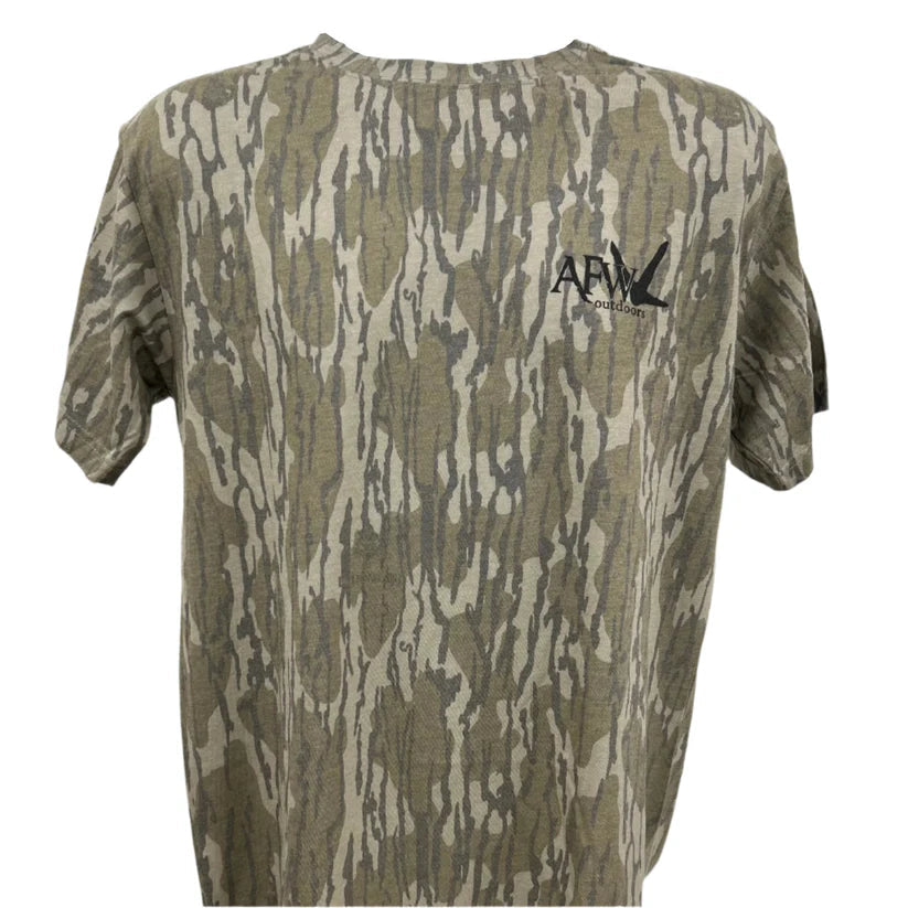 American Flyway Waterfowl Outdoors Turkey Mossy Oak Tee AFW Outdoors