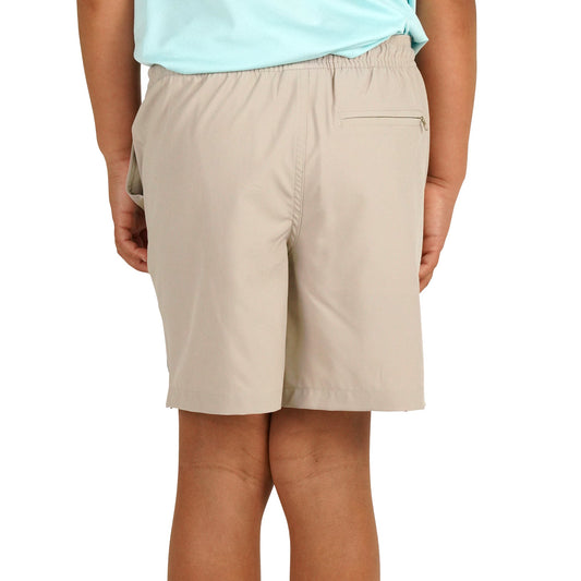 Aftco Youth Strike Shorts Sand Aftco
