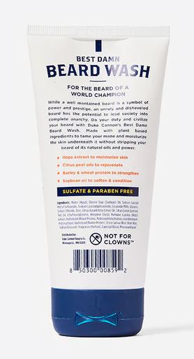 Duke Cannon BEST DAMN BEARD WASH Duke Cannon