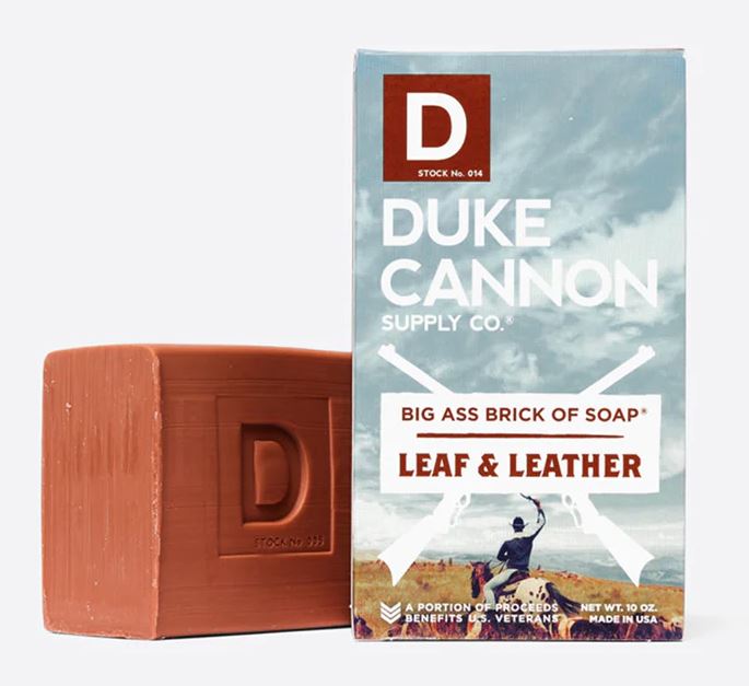 Duke Cannon BIG ASS BRICK OF SOAP - LEAF AND LEATHER