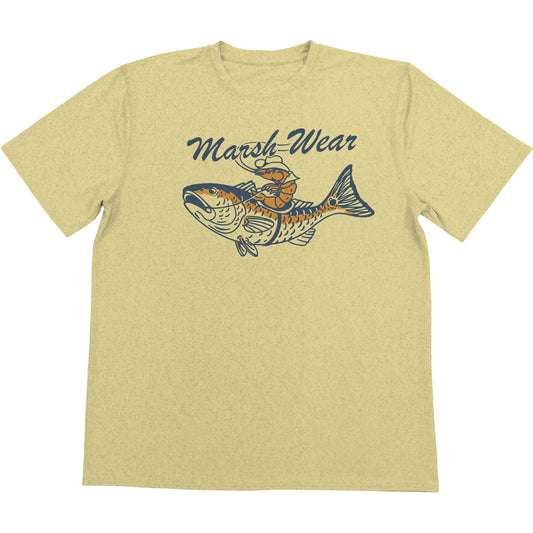 Marsh Wear Youth Live Bait Shirt - Lemon Heather