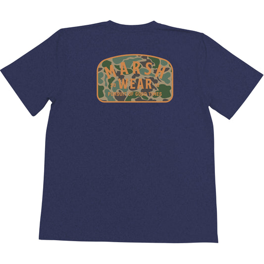 Marsh Wear Youth Alton Camo - Navy Heather