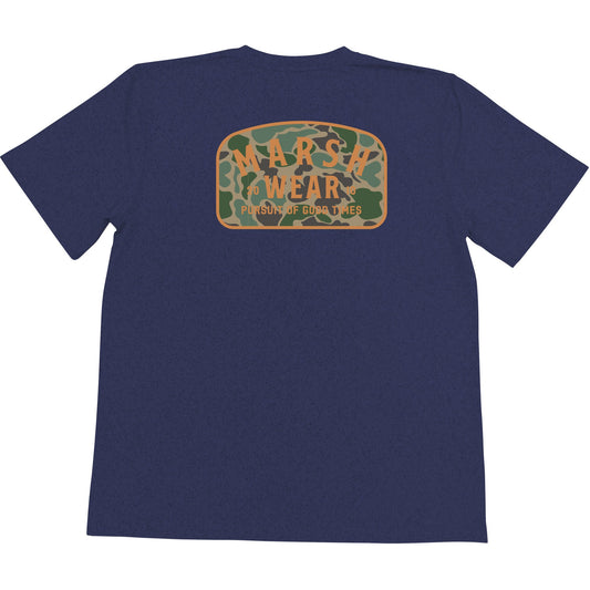 Marsh Wear Youth Alton Camo - Navy Heather Marsh Wear