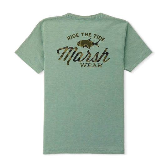 Marsh Wear Youth Tide Rider Shirt Agate Heather Marsh Wear