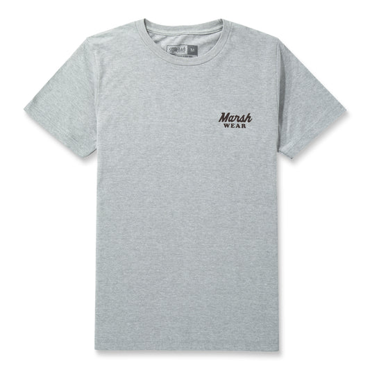 Marsh Wear Youth Heritage Wood Duck Short Sleeve Pewter Heather Marsh Wear