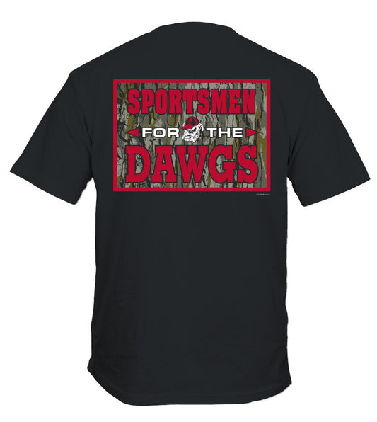 New World Graphics Georgia Bulldogs Bark Camo Shirt Black New World Graphics