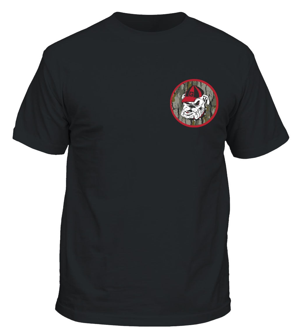 New World Graphics Georgia Bulldogs Bark Camo Shirt Black New World Graphics