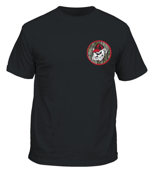 New World Graphics Georgia Bulldogs Bark Camo Shirt Black New World Graphics