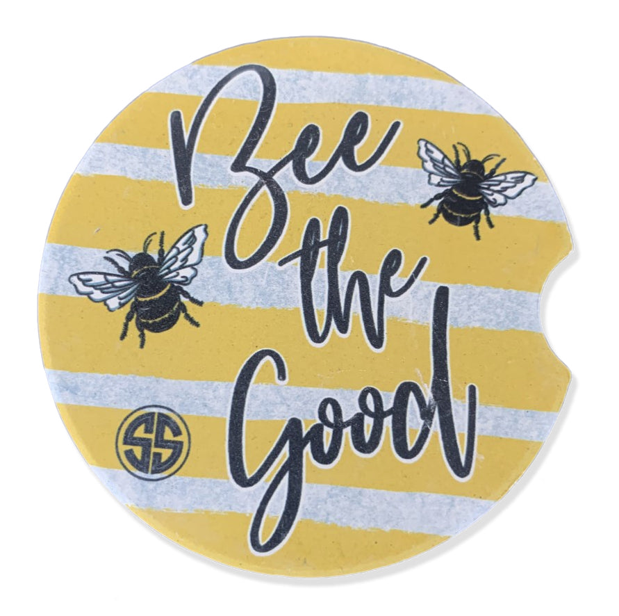 Simply Southern Bee The Good Car Coaster