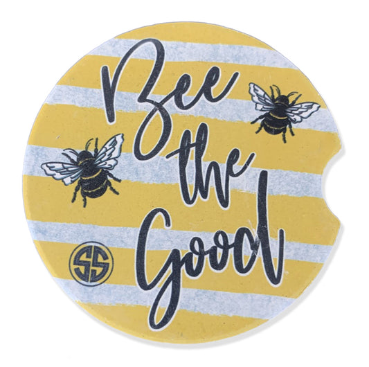 Simply Southern Bee The Good Car Coaster