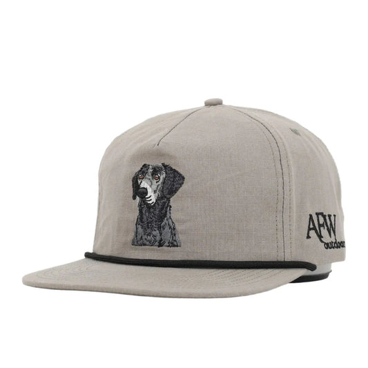 American Flyway Waterfowl Black Lab Ripstop Hat AFW Outdoors