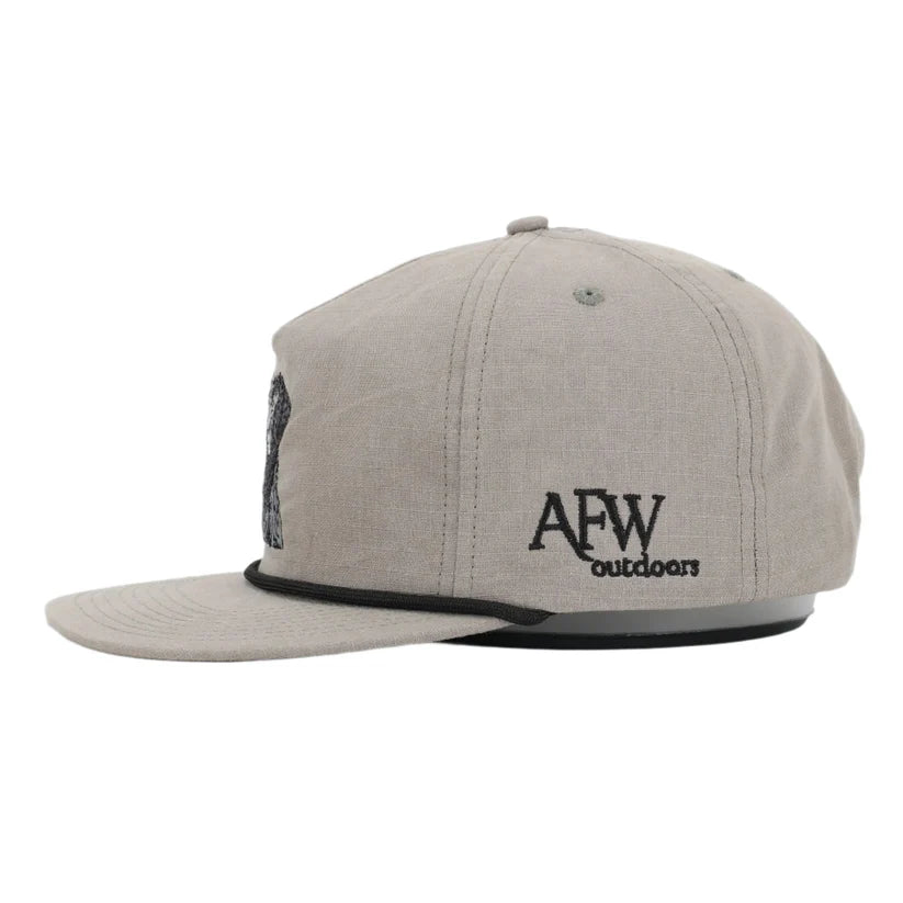 American Flyway Waterfowl Black Lab Ripstop Hat AFW Outdoors