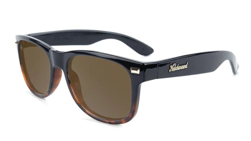 Knockaround Black on Black Fort Knocks Sunglasses Knockaround