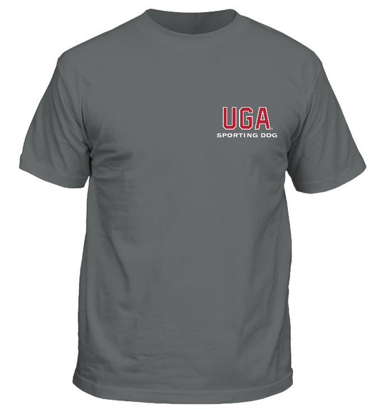 Georgia Bulldogs Boykin Shirt Smoke Grey New World Graphics