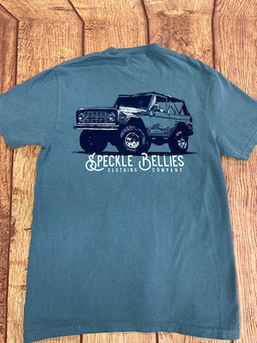 Speckle Bellies Youth Bronco Tee