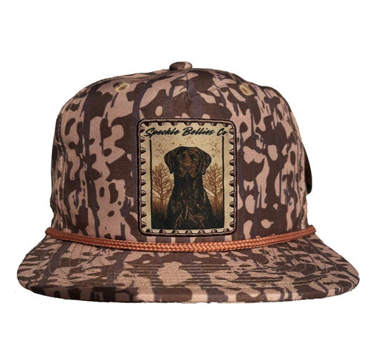 Speckle Bellies Camo Dog Stamp Patch Speckle Bellies