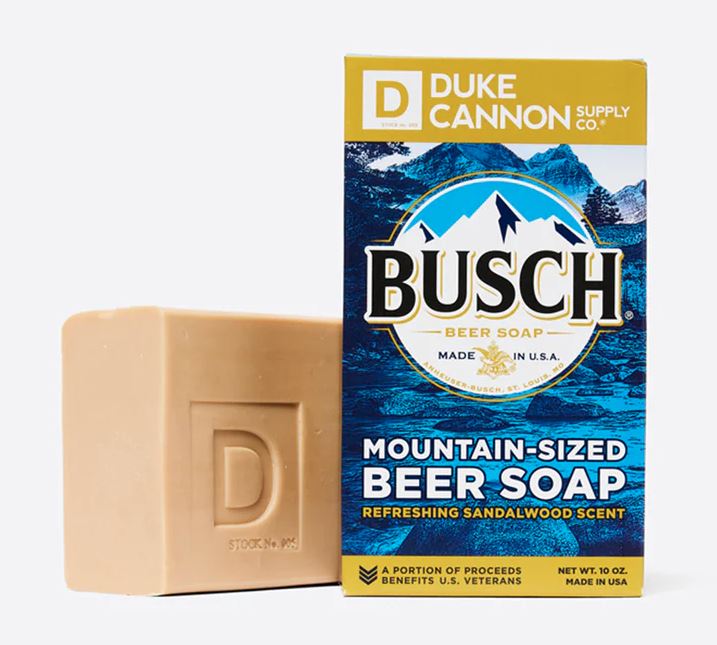 Duke Cannon Busch Beer Soap