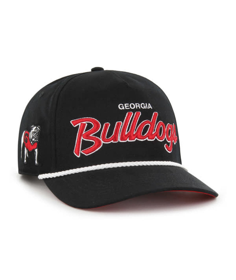 47 Brand GEORGIA BULLDOGS BLACK CROSSTOWN SCRIPT 47 HITCH 47 Brand