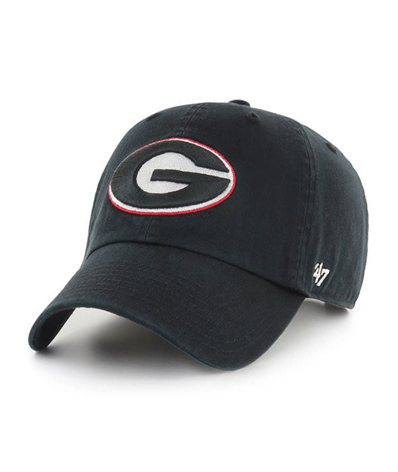 47 Brand GEORGIA BULLDOGS BLACK 47 CLEAN UP 47 Brand